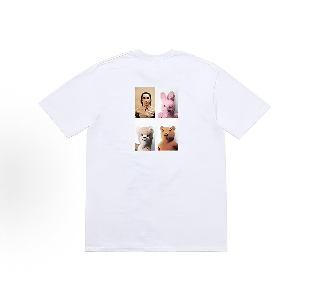 款号M437#p40💰 Supreme FW18 Mike Kelley AhhYouth! Tee Dark Green 艺术家联名款 宽 玩偶印花短袖美式潮流T恤 男女同款 宽松版型 采用26 - view 11