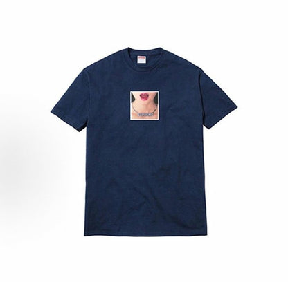 款号M438#p40💰 Supreme SS18 Necklace Tee Red 印花短袖美式潮流T恤 男女同款 宽松版型 采用260克双纱纯棉 圆筒 从面料到辅料全部三标齐全跟足ZP 进口松 - view 3
