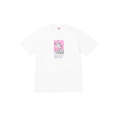 款号M439#p40💰 Supreme FW24 WEEK1 Liberty Tee 棉质印花图案圆领短袖美式潮流T恤 男女同款 宽松版型 采用260克双纱纯棉 圆筒 从面料到辅料全部三标齐全跟足 - view 1