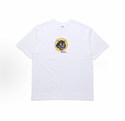 款号M440#p40💰 Supreme SS20 Week 1 Black Cat Tee 黑猫短袖美式潮流T恤 男女同款 红色 宽松版型 采用260克双纱纯棉 圆筒 从面料到辅料全部三标齐全跟足 - view 4