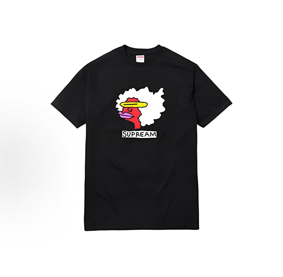 款号M441#p40💰 Supreme FW17 Gonz Tee Red 香肠嘴卡通短袖美式潮流T恤 男女同款 宽松版型 采用260克双纱纯棉 圆筒 从面料到辅料全部三标齐全跟足ZP 进口松井公 - view 7