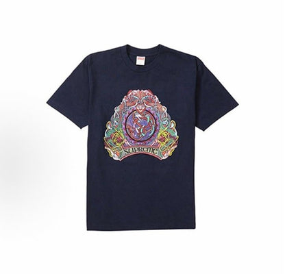 款号M445#p40💰 Supreme SS19 Knot Tee Green 印花短袖美式潮流T恤 男女同款 宽松版型 采用260克双纱纯棉 圆筒 从面料到辅料全部三标齐全跟足ZP 进口松井 - view 1
