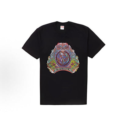 款号M445#p40💰 Supreme SS19 Knot Tee Green 印花短袖美式潮流T恤 男女同款 宽松版型 采用260克双纱纯棉 圆筒 从面料到辅料全部三标齐全跟足ZP 进口松井 - view 5