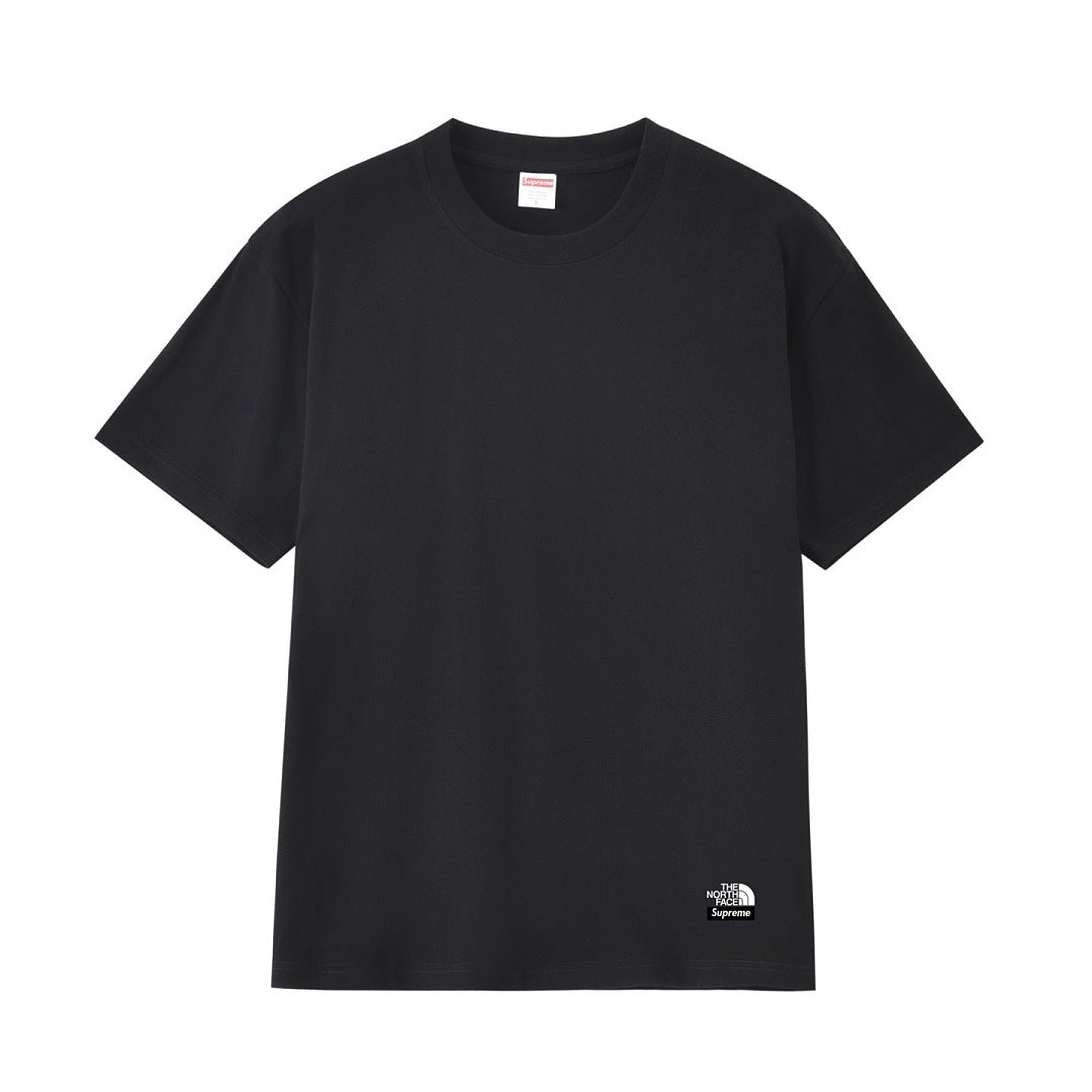 款号M447#p40💰 Supreme × 北面/THE NORTH FACE The North Face 联名款 休闲百搭圆领美式潮流短袖 T恤 男女同款 宽松版型 采用260克双纱纯棉 圆筒 - view 8