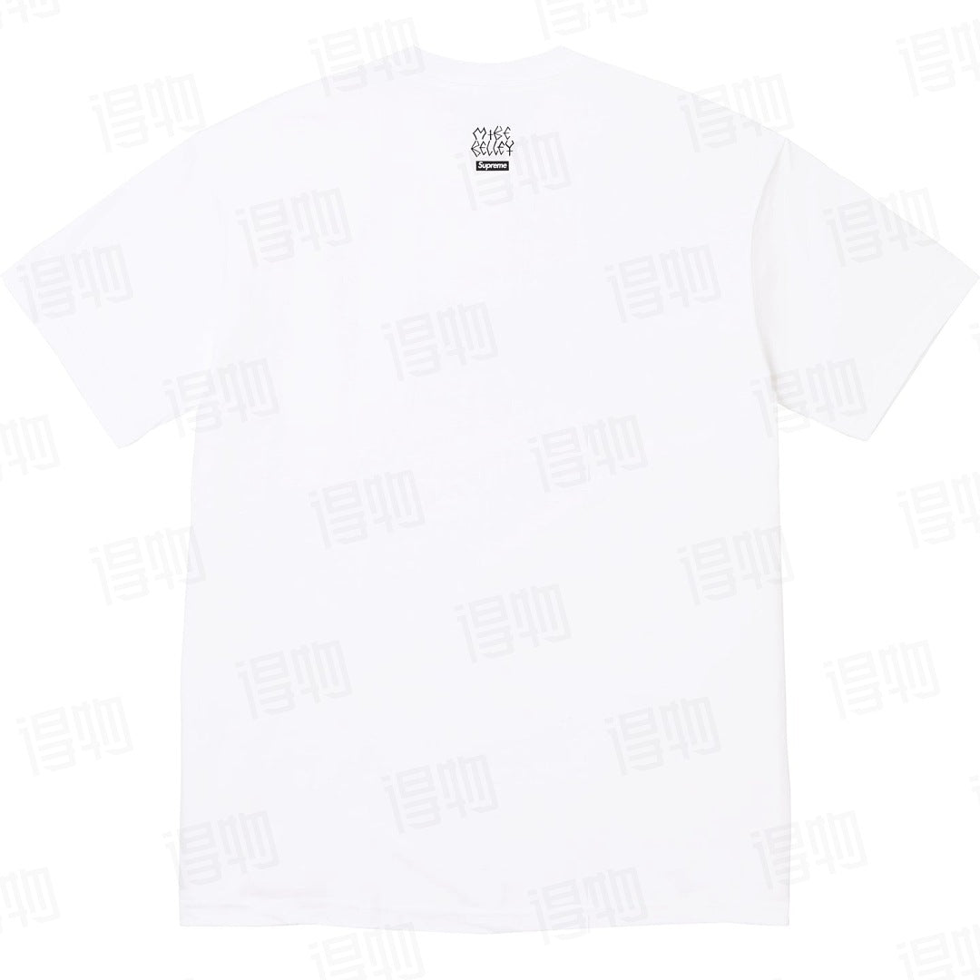 款号M451#p40💰 Supreme × Mike Kelley 联名款 SS26 WEEK8 Tee 经典玉米人印花宽松落肩短袖T恤 男女同款 宽松版型 采用260克双纱纯棉 圆筒 从面料到辅 - view 1