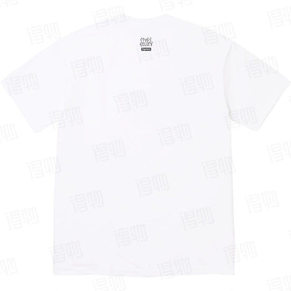 款号M451#p40💰 Supreme × Mike Kelley 联名款 SS26 WEEK8 Tee 经典玉米人印花宽松落肩短袖T恤 男女同款 宽松版型 采用260克双纱纯棉 圆筒 从面料到辅 - view 1