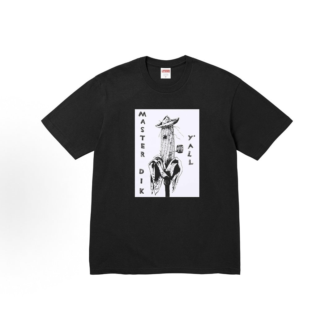 款号M451#p40💰 Supreme × Mike Kelley 联名款 SS26 WEEK8 Tee 经典玉米人印花宽松落肩短袖T恤 男女同款 宽松版型 采用260克双纱纯棉 圆筒 从面料到辅 - view 3
