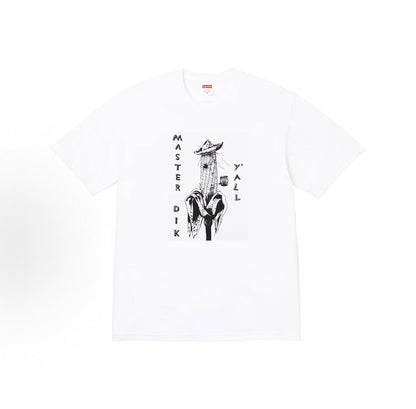 款号M451#p40💰 Supreme × Mike Kelley 联名款 SS26 WEEK8 Tee 经典玉米人印花宽松落肩短袖T恤 男女同款 宽松版型 采用260克双纱纯棉 圆筒 从面料到辅 - view 4