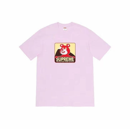 款号M455#p40💰 Supreme FW20 Week 17 Bear Tee 卡通熊图案圆领短袖美式潮流T恤 男女同款 宽松版型 采用260克双纱纯棉 圆筒 从面料到辅料全部三标齐全跟足ZP - view 1