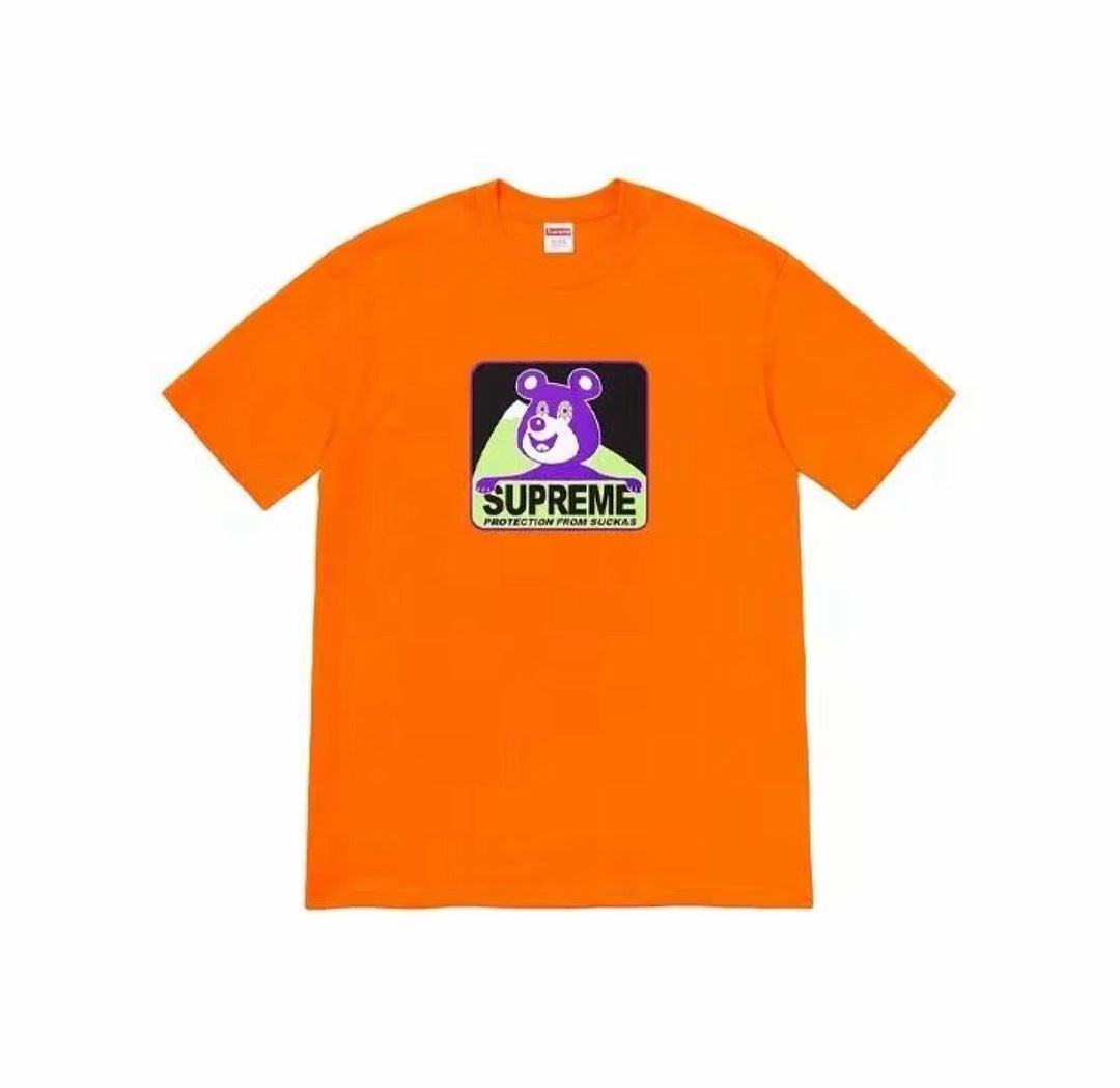 款号M455#p40💰 Supreme FW20 Week 17 Bear Tee 卡通熊图案圆领短袖美式潮流T恤 男女同款 宽松版型 采用260克双纱纯棉 圆筒 从面料到辅料全部三标齐全跟足ZP - view 2