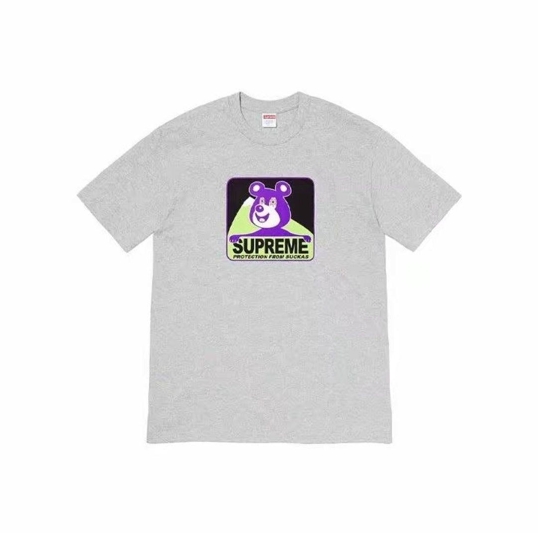 款号M455#p40💰 Supreme FW20 Week 17 Bear Tee 卡通熊图案圆领短袖美式潮流T恤 男女同款 宽松版型 采用260克双纱纯棉 圆筒 从面料到辅料全部三标齐全跟足ZP - view 4