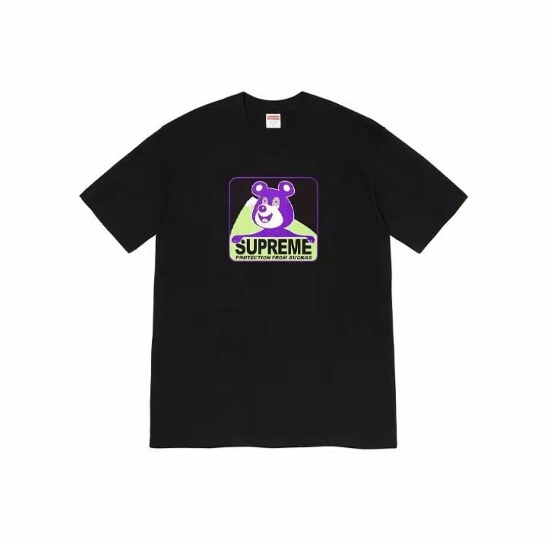 款号M455#p40💰 Supreme FW20 Week 17 Bear Tee 卡通熊图案圆领短袖美式潮流T恤 男女同款 宽松版型 采用260克双纱纯棉 圆筒 从面料到辅料全部三标齐全跟足ZP - view 5