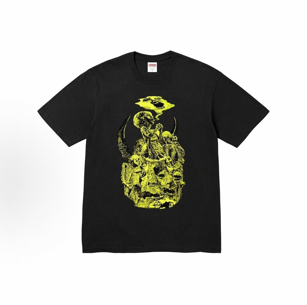 款号M457#p40💰 Supreme FW23 WEEK7 MUTANTS TEE 抽象变异体印花圆领短袖美式潮流T恤 男女同款 宽松版型 采用260克双纱纯棉 圆筒 从面料到辅料全部三标齐全跟 - view 7