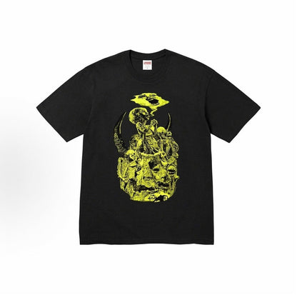 款号M457#p40💰 Supreme FW23 WEEK7 MUTANTS TEE 抽象变异体印花圆领短袖美式潮流T恤 男女同款 宽松版型 采用260克双纱纯棉 圆筒 从面料到辅料全部三标齐全跟 - view 7