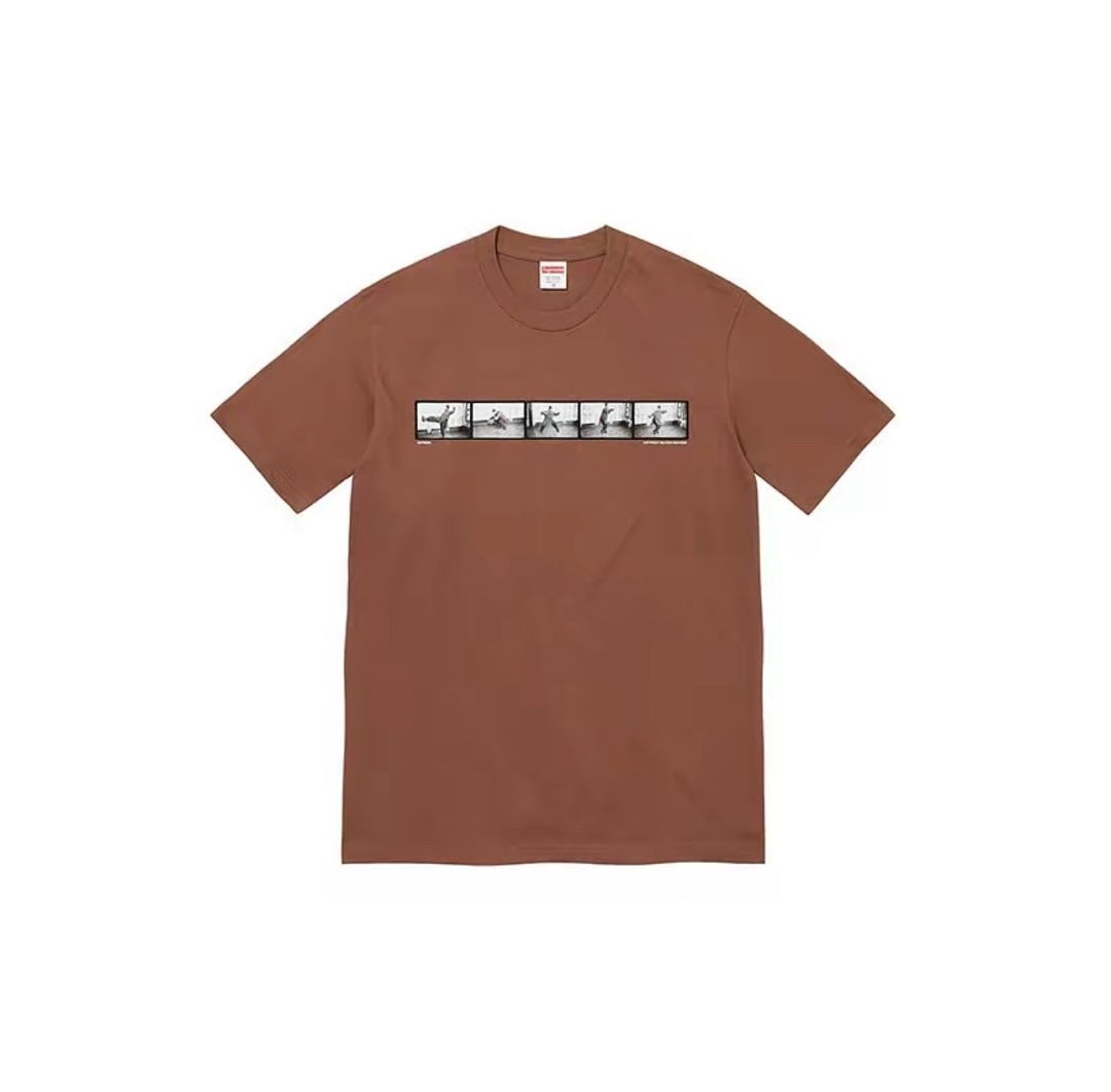 款号M458#p40💰 Supreme Supreme FW22 Week16系列 FW22 Week 16 Milford Graves Tee 发球台字母直筒印花短袖T恤 男女同款 宽松版型 - view 8