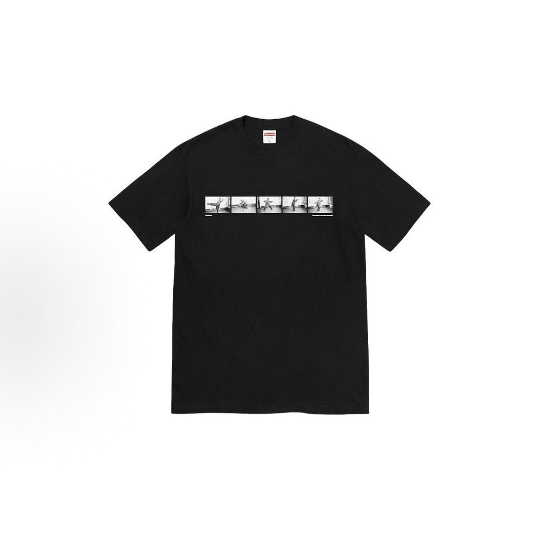 款号M458#p40💰 Supreme Supreme FW22 Week16系列 FW22 Week 16 Milford Graves Tee 发球台字母直筒印花短袖T恤 男女同款 宽松版型 - view 10