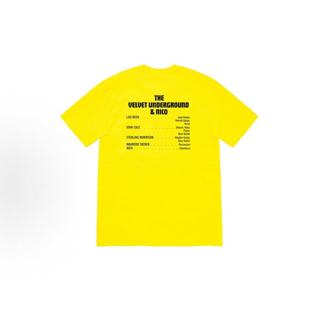 款号M467#p40💰 Supreme FW19 Week 4 x The Velvet Underground Nico Tee 地下丝绒 乐队联名 短袖美式潮流T恤 男女同款 宽松版型 采用26 - view 3