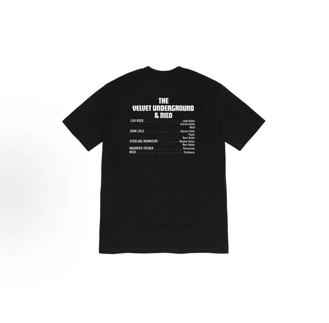 款号M467#p40💰 Supreme FW19 Week 4 x The Velvet Underground Nico Tee 地下丝绒 乐队联名 短袖美式潮流T恤 男女同款 宽松版型 采用26 - view 5