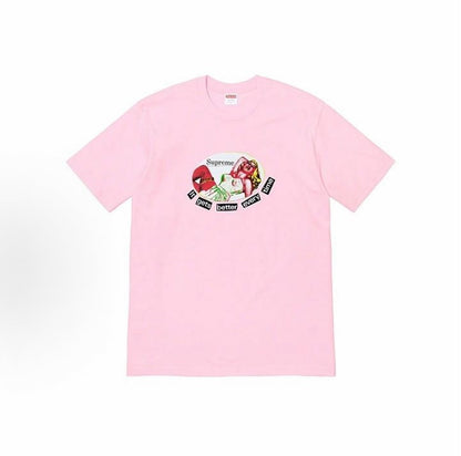 款号M468#p40💰 Supreme SS19 It Gets Better Every Time Tee 美式潮流 印花短袖T恤 男女同款 宽松版型 采用260克双纱纯棉 圆筒 从面料到辅 - view 2