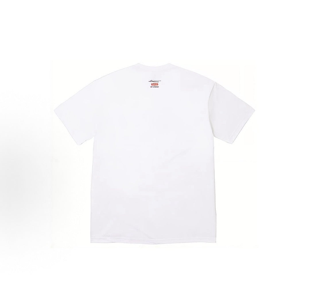 款号M469#p40💰 Supreme x Mark Leckey FW23 联名系列 WEEK4 GREENSCREEN TEE 绿幕人像印花圆领短袖T恤 男女同款 宽松版型 采用260克双纱纯 - view 2