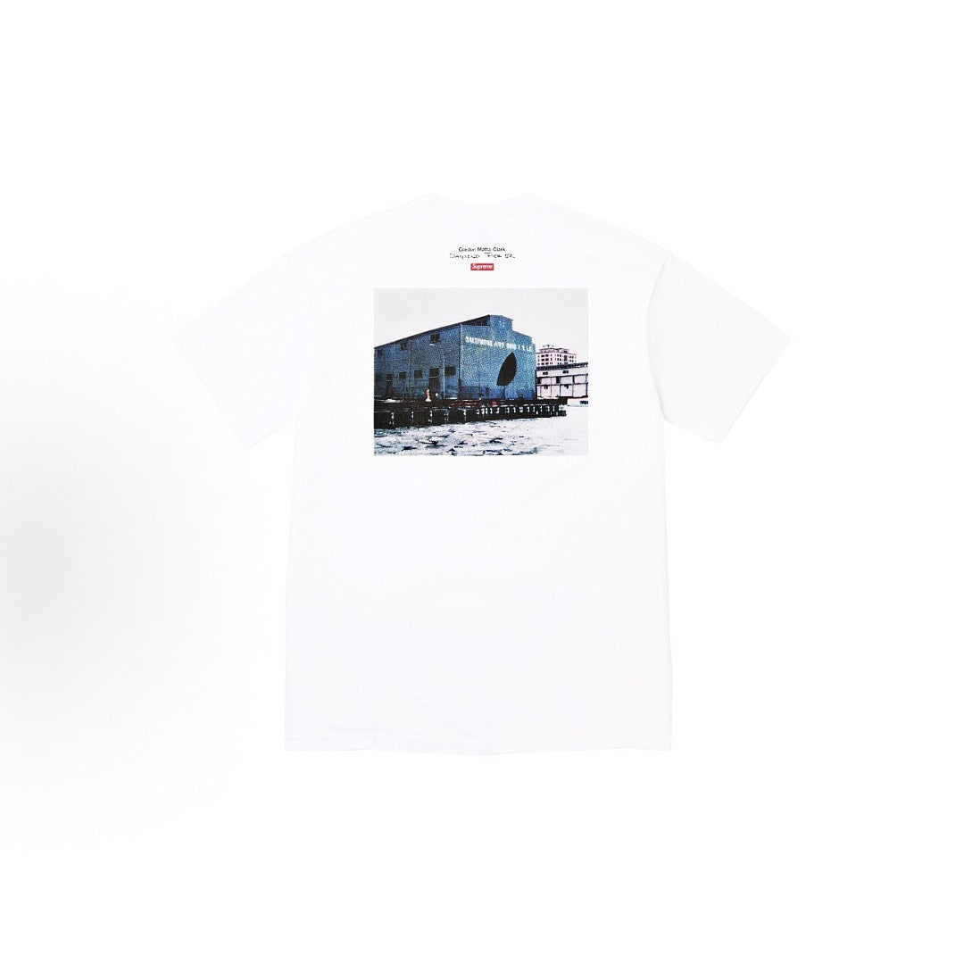 款号M472#p40💰 Supreme FW24 2024秋季T恤系列 WEEK8 Days End Tee logo印花图案百搭圆领短袖美式潮流T恤 男女同款 宽松版型 采用260克双纱纯棉 圆 - view 1
