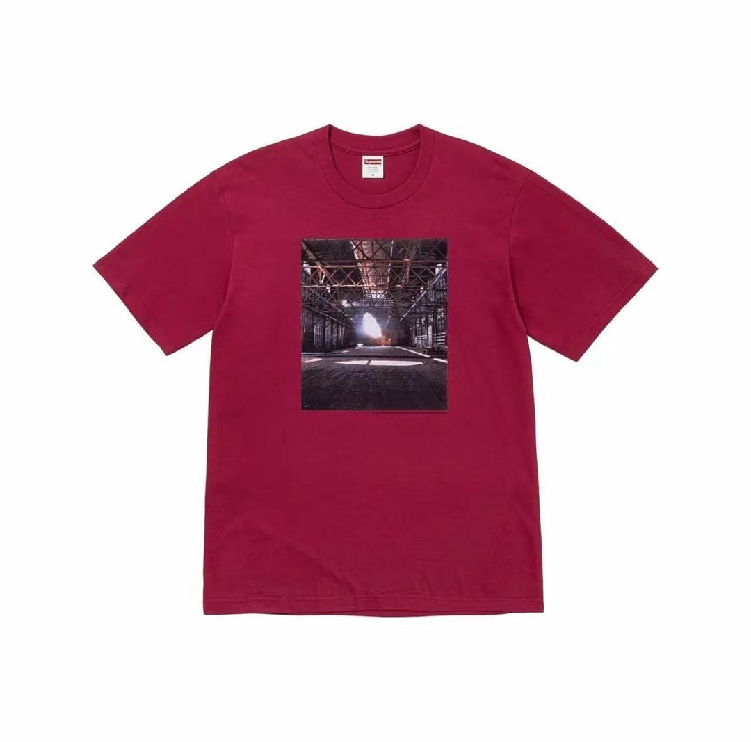 款号M472#p40💰 Supreme FW24 2024秋季T恤系列 WEEK8 Days End Tee logo印花图案百搭圆领短袖美式潮流T恤 男女同款 宽松版型 采用260克双纱纯棉 圆 - view 2