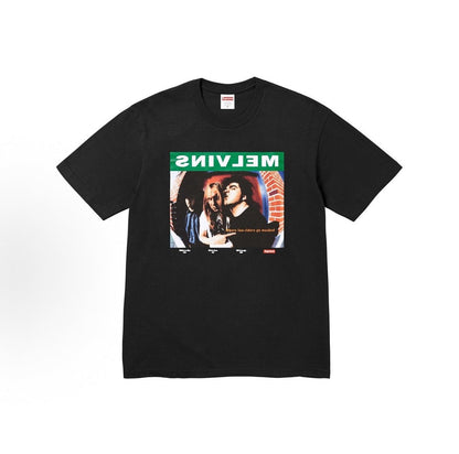 款号M474#p40💰 Supreme × Melvins 联名款 SS24 WEEK13 PRICK TEE 正面人物印花短袖美式潮流T恤 男女同款 宽松版型 采用260克双纱纯棉 圆筒 从面料 - view 6