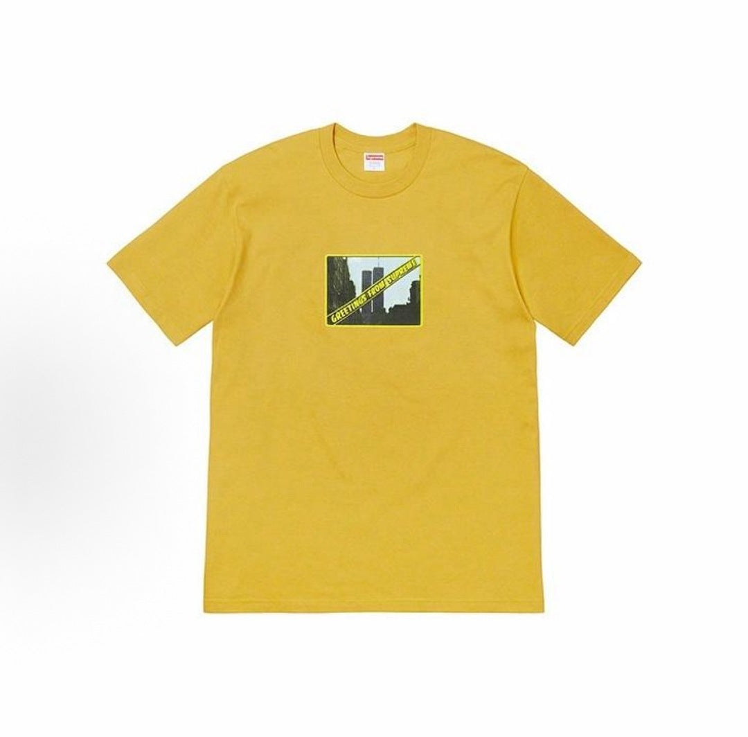 款号M478#p40💰 Supreme SS19 Greetings Tee 美式潮流 印花短袖T恤 男女同款 宽松版型 采用260克双纱纯棉 圆筒 从面料到辅料全部三标齐全跟足ZP 进口松井 - view 4