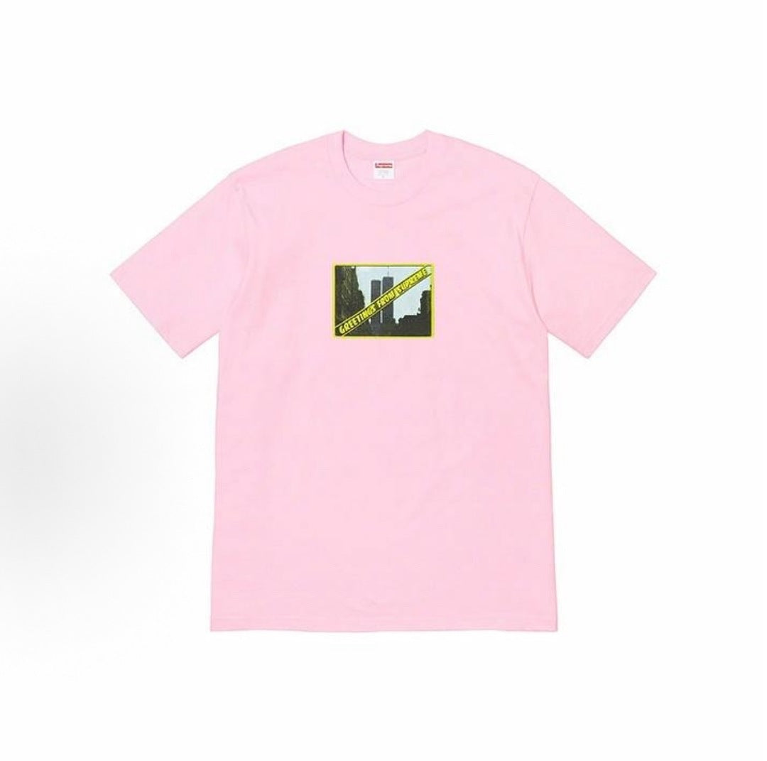 款号M478#p40💰 Supreme SS19 Greetings Tee 美式潮流 印花短袖T恤 男女同款 宽松版型 采用260克双纱纯棉 圆筒 从面料到辅料全部三标齐全跟足ZP 进口松井 - view 6