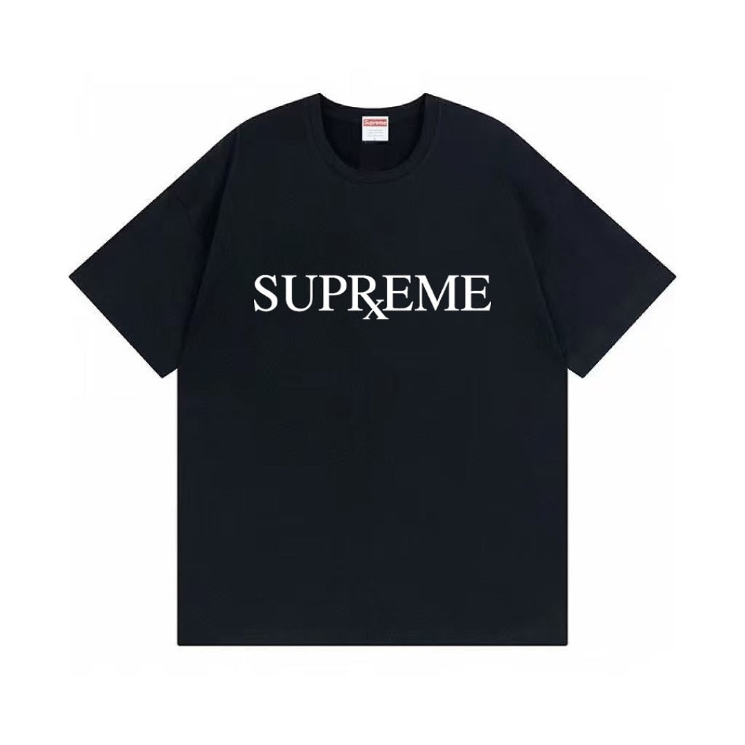 款号M481#p40💰 Supreme FW25 冬季T恤系列 Week17 RX Tee 圆领休闲正面logo印花短袖T恤 男女同款 宽松版型 采用260克双纱纯棉 圆筒 从面料到辅料全部三标齐 - view 6