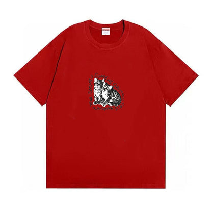 款号M485#p40💰 Supreme FW19 Week 17 Eat Me Tee 小猫印花短袖美式潮流合身T恤 男女同款 宽松版型 采用260克双纱纯棉 圆筒 从面料到辅料全部三标齐全跟足Z - view 3