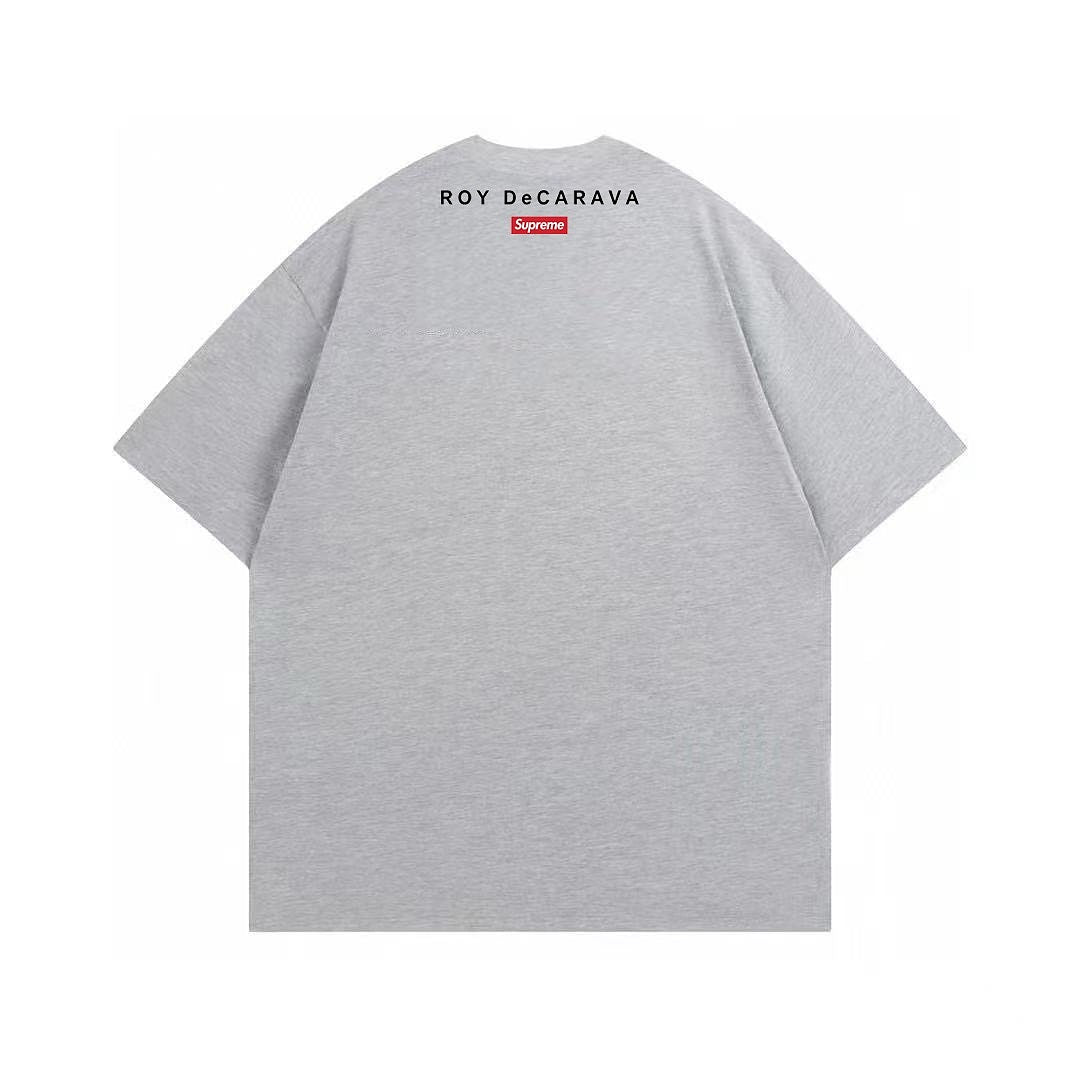 款号M490#p40💰 Supreme SS22 Week 13 x RoyDeCarava 联名款 Mississippi Tee 短袖美式潮流T恤 男女同款 宽松版型 采用260克双纱纯棉 圆筒 - view 2