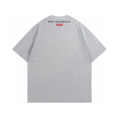 款号M490#p40💰 Supreme SS22 Week 13 x RoyDeCarava 联名款 Mississippi Tee 短袖美式潮流T恤 男女同款 宽松版型 采用260克双纱纯棉 圆筒 - view 2