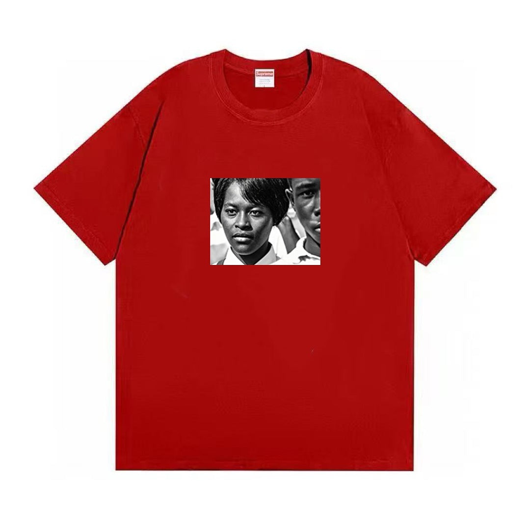 款号M490#p40💰 Supreme SS22 Week 13 x RoyDeCarava 联名款 Mississippi Tee 短袖美式潮流T恤 男女同款 宽松版型 采用260克双纱纯棉 圆筒 - view 4