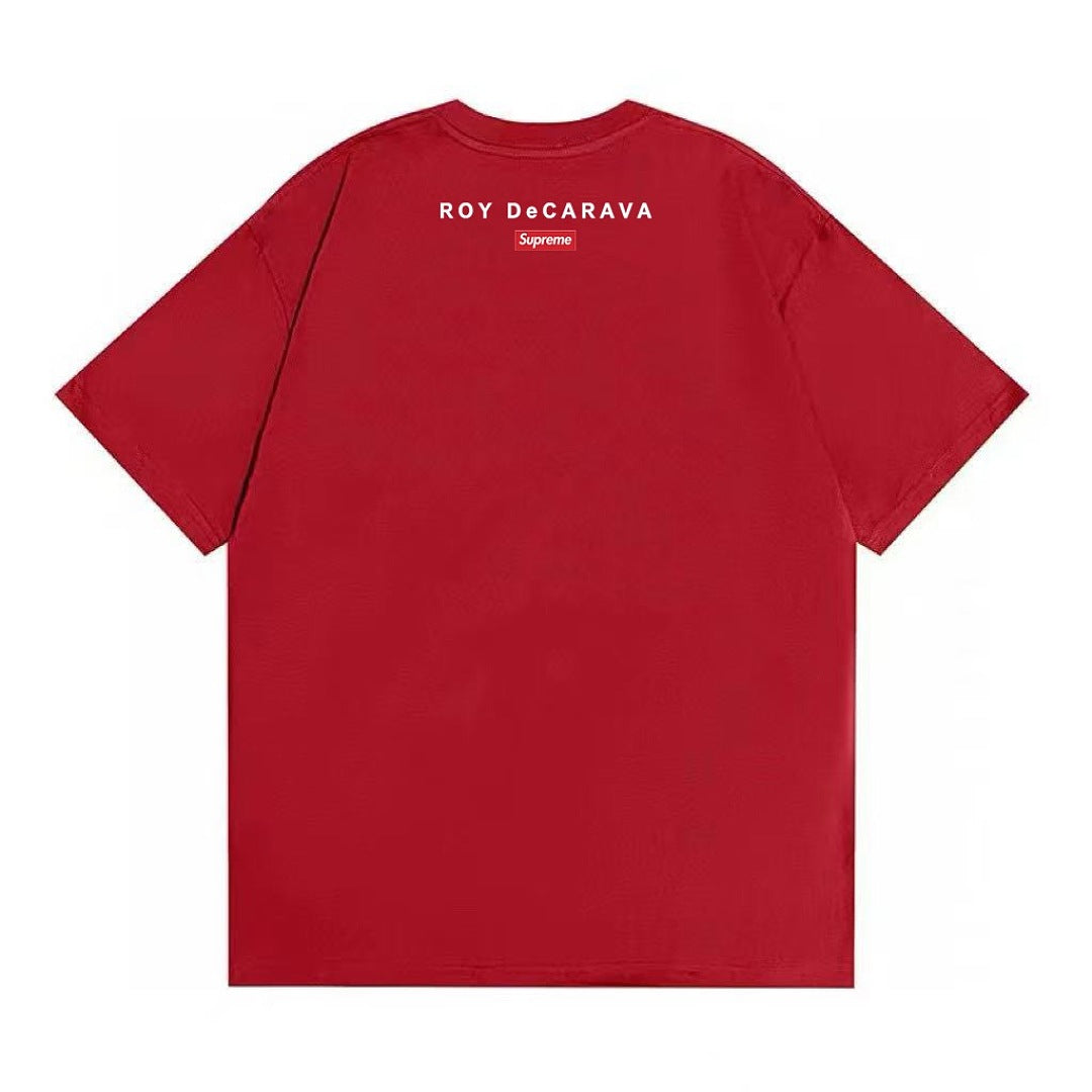 款号M490#p40💰 Supreme SS22 Week 13 x RoyDeCarava 联名款 Mississippi Tee 短袖美式潮流T恤 男女同款 宽松版型 采用260克双纱纯棉 圆筒 - view 5