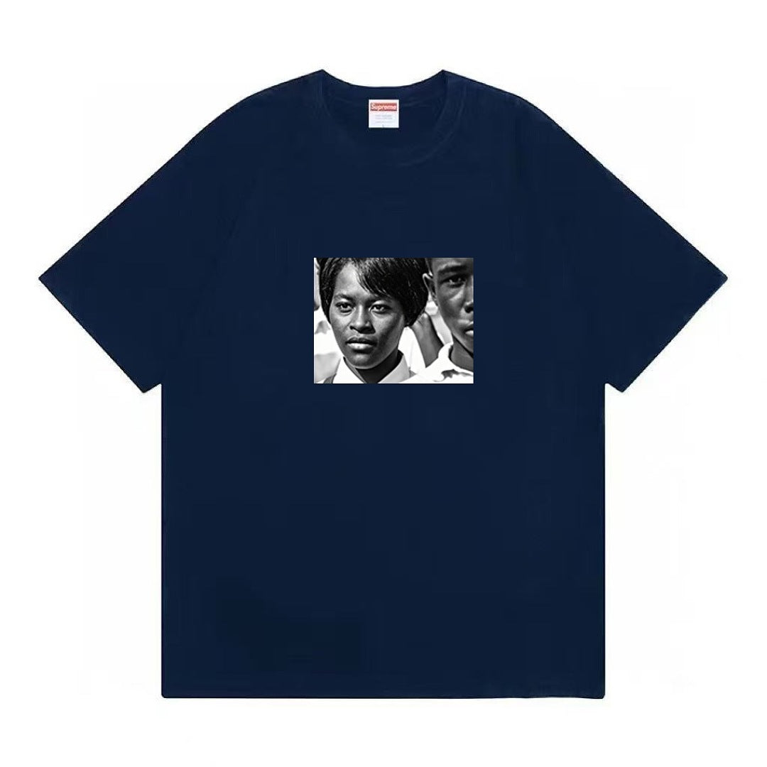 款号M490#p40💰 Supreme SS22 Week 13 x RoyDeCarava 联名款 Mississippi Tee 短袖美式潮流T恤 男女同款 宽松版型 采用260克双纱纯棉 圆筒 - view 10