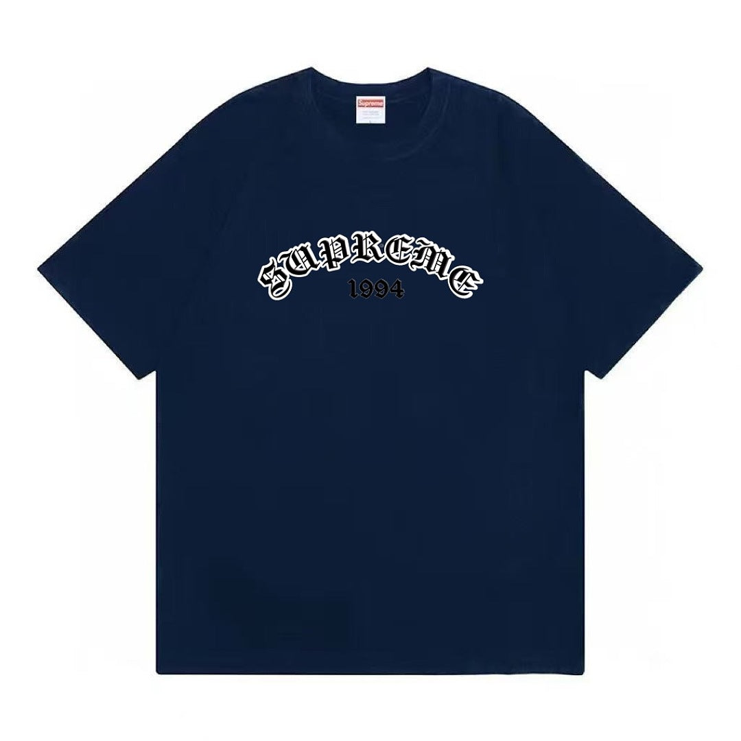 款号M492#p40💰 Supreme SS22 Week 3 Old English Glow S/S Top 古英语发光效果圆领短袖美式潮流T恤 男女同款 宽松版型 采用260克双纱纯棉 圆筒 - view 1