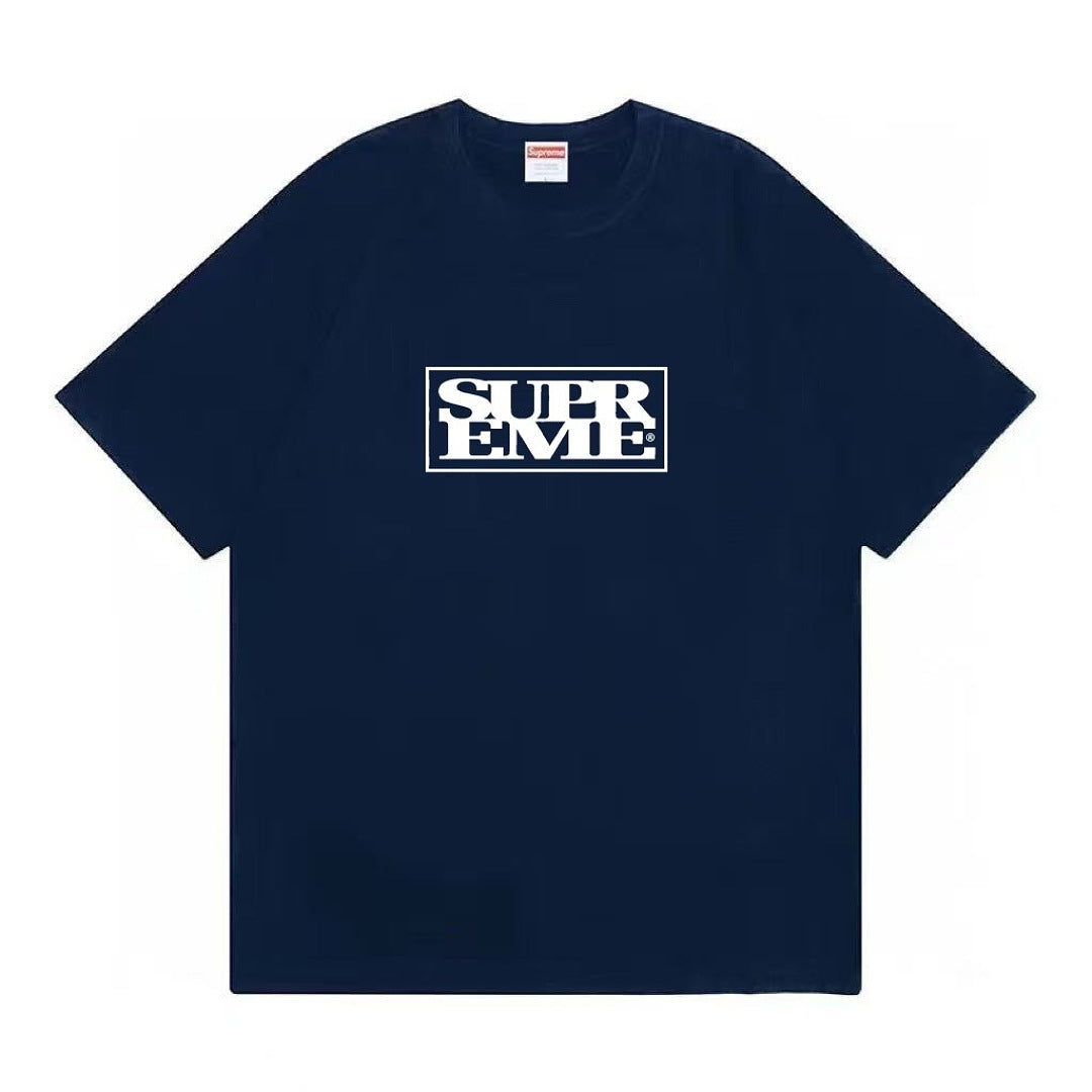 款号M493#p40💰 Supreme FW24 Connect Tee经典百搭圆领短袖美式潮流T恤 男女同款 宽松版型 采用260克双纱纯棉 圆筒 从面料到辅料全部三标齐全跟足ZP 进口松井公司浆 - view 1