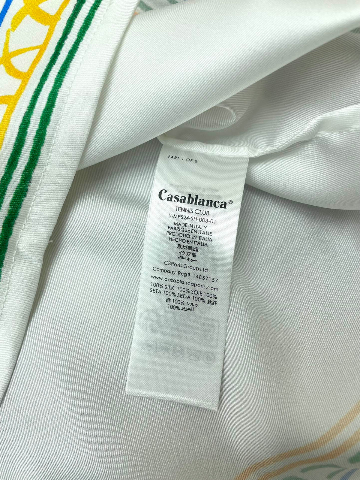 CASABLANCA Silk Shirt #3514