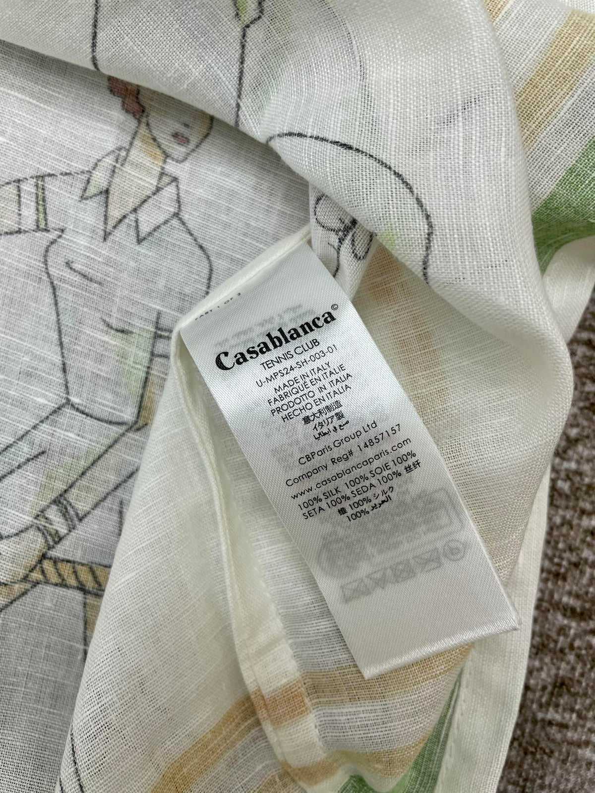 CASABLANCA Silk Shirt #3488