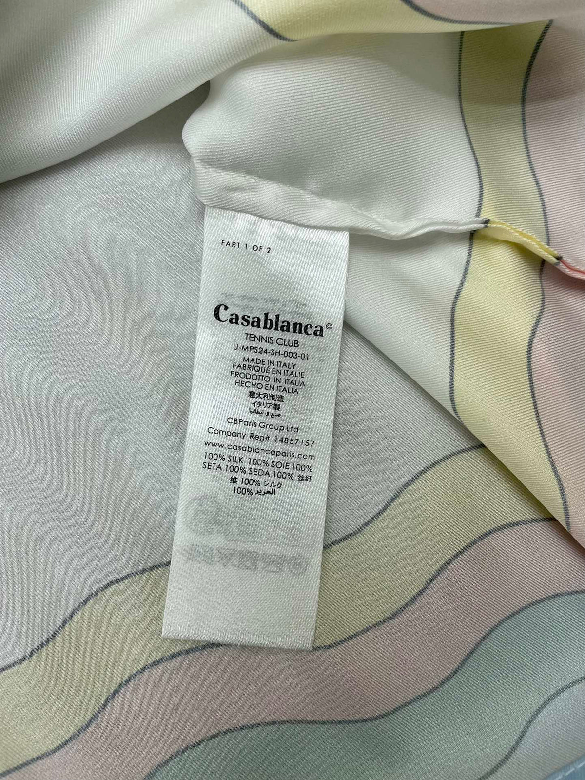 CASABLANCA Silk Shirt #3506