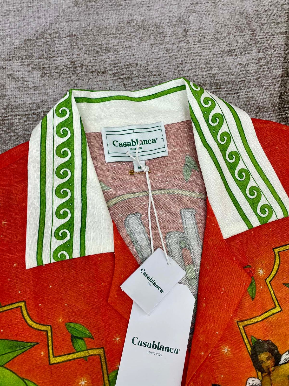 CASABLANCA Long Sleeved Silk Shirt #3490
