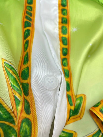 CASABLANCA Long Sleeved Silk Shirt #3508