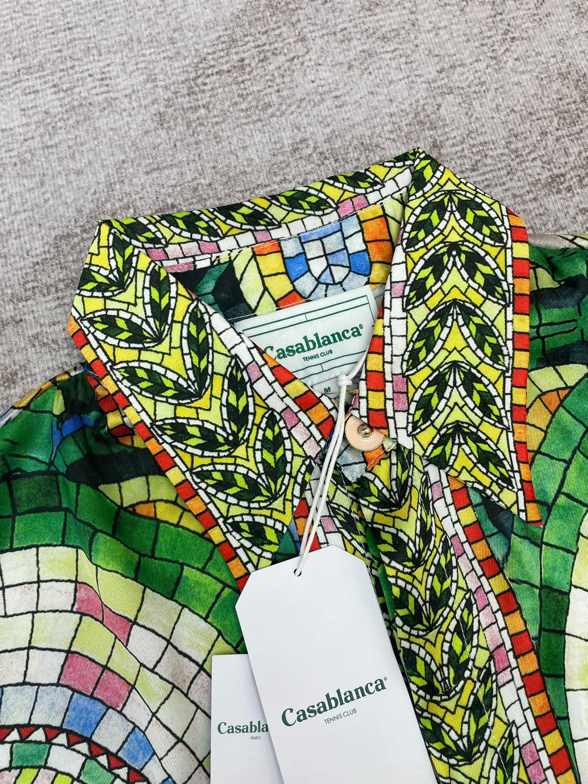 CASABLANCA Long Sleeved Silk Shirt #3497