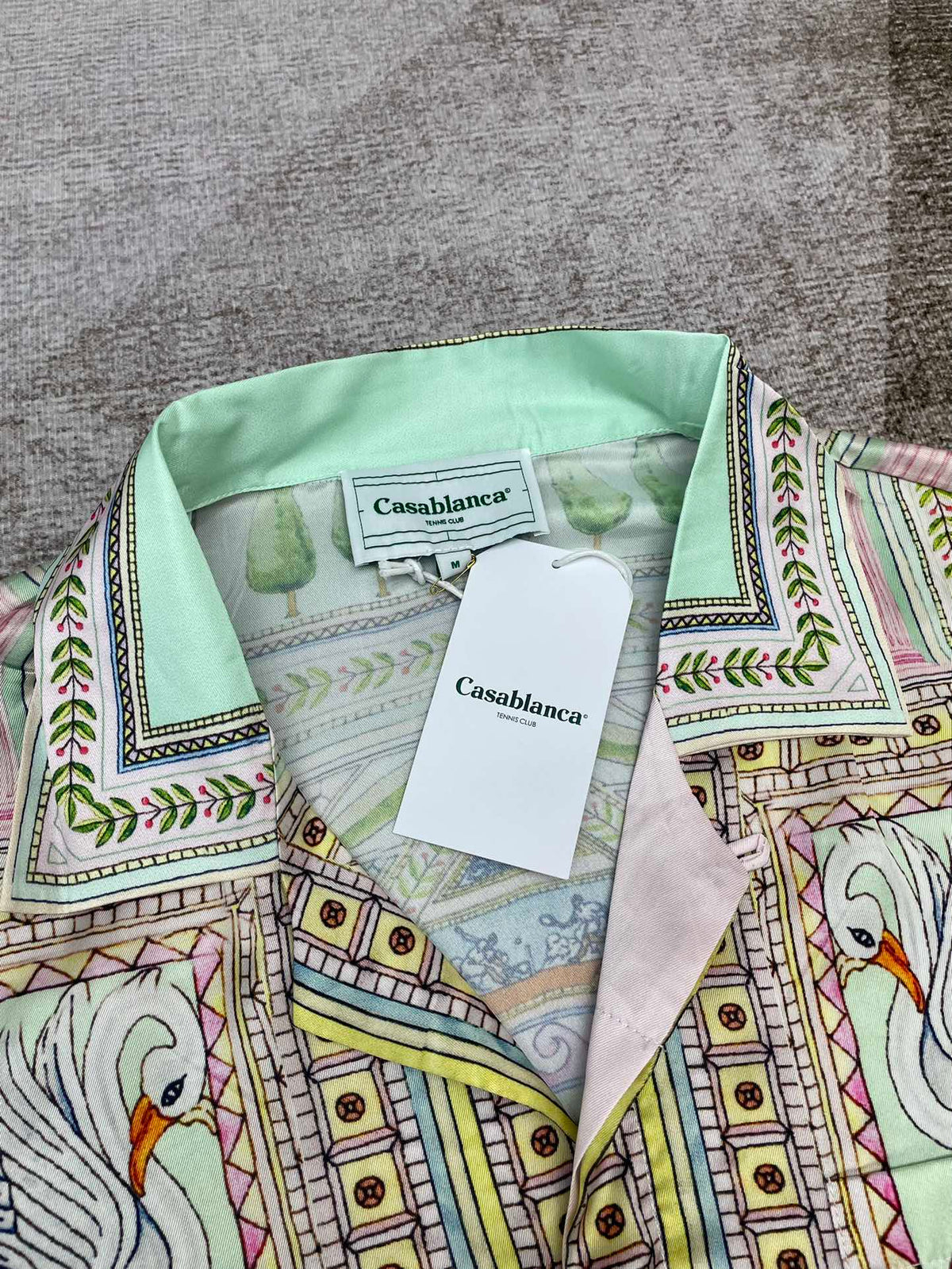 CASABLANCA Long Sleeved Silk Shirt #3498