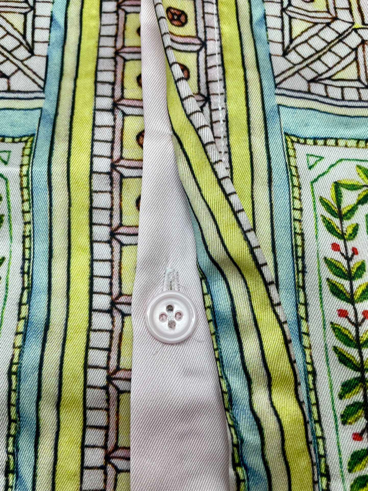 CASABLANCA Long Sleeved Silk Shirt #3498