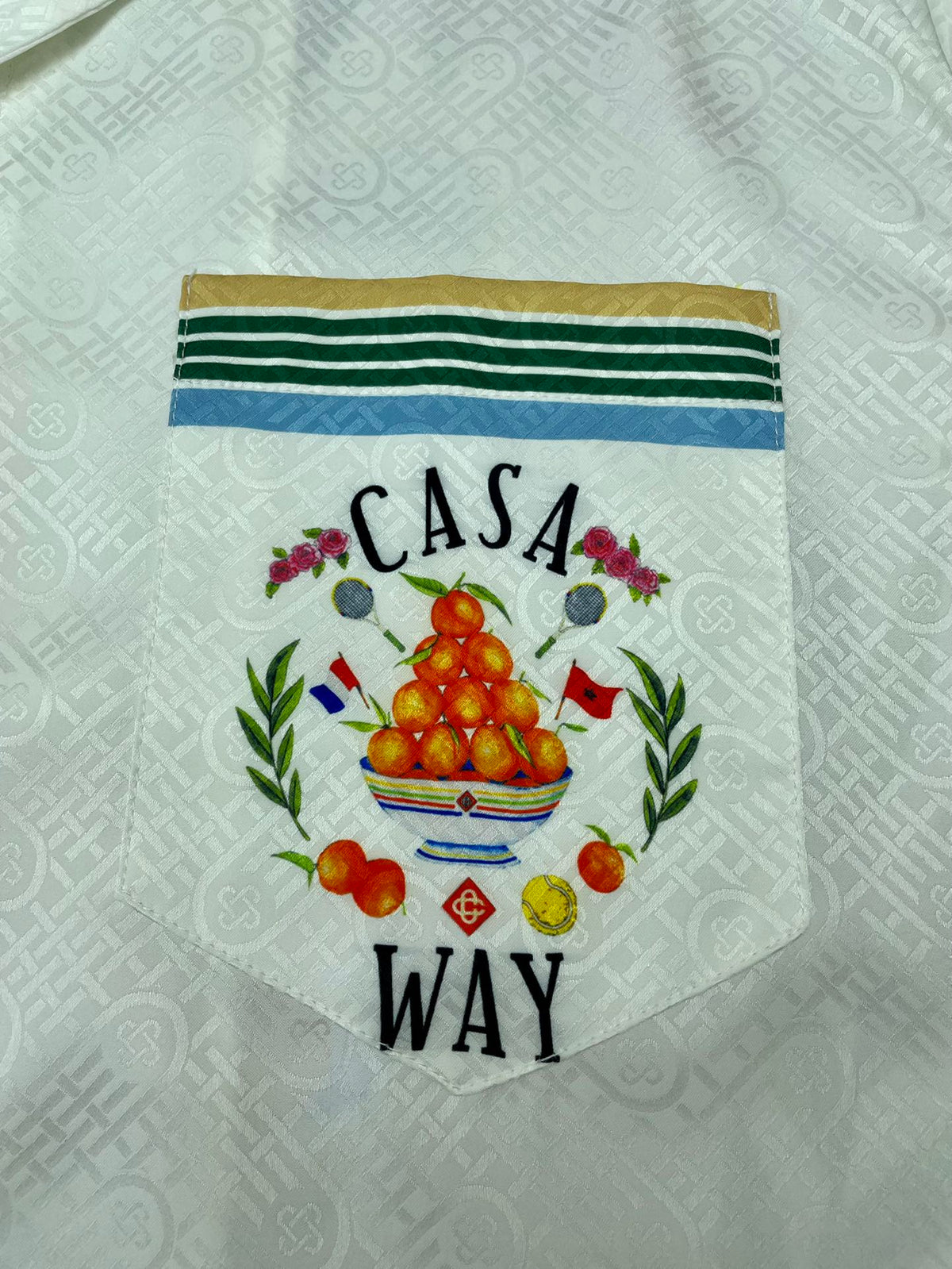 CASABLANCA Silk Shirt #3478