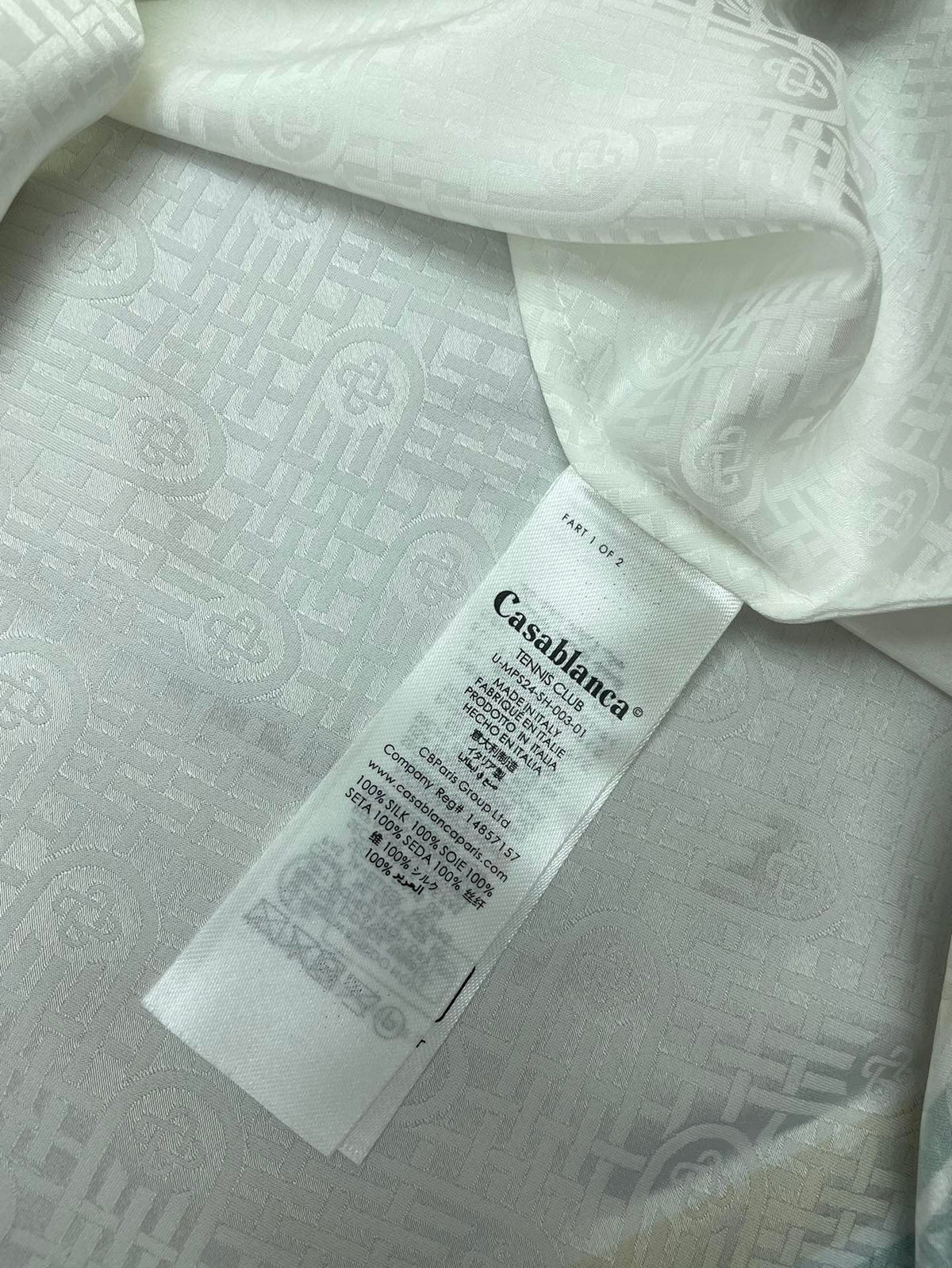 CASABLANCA Silk Shirt #3478
