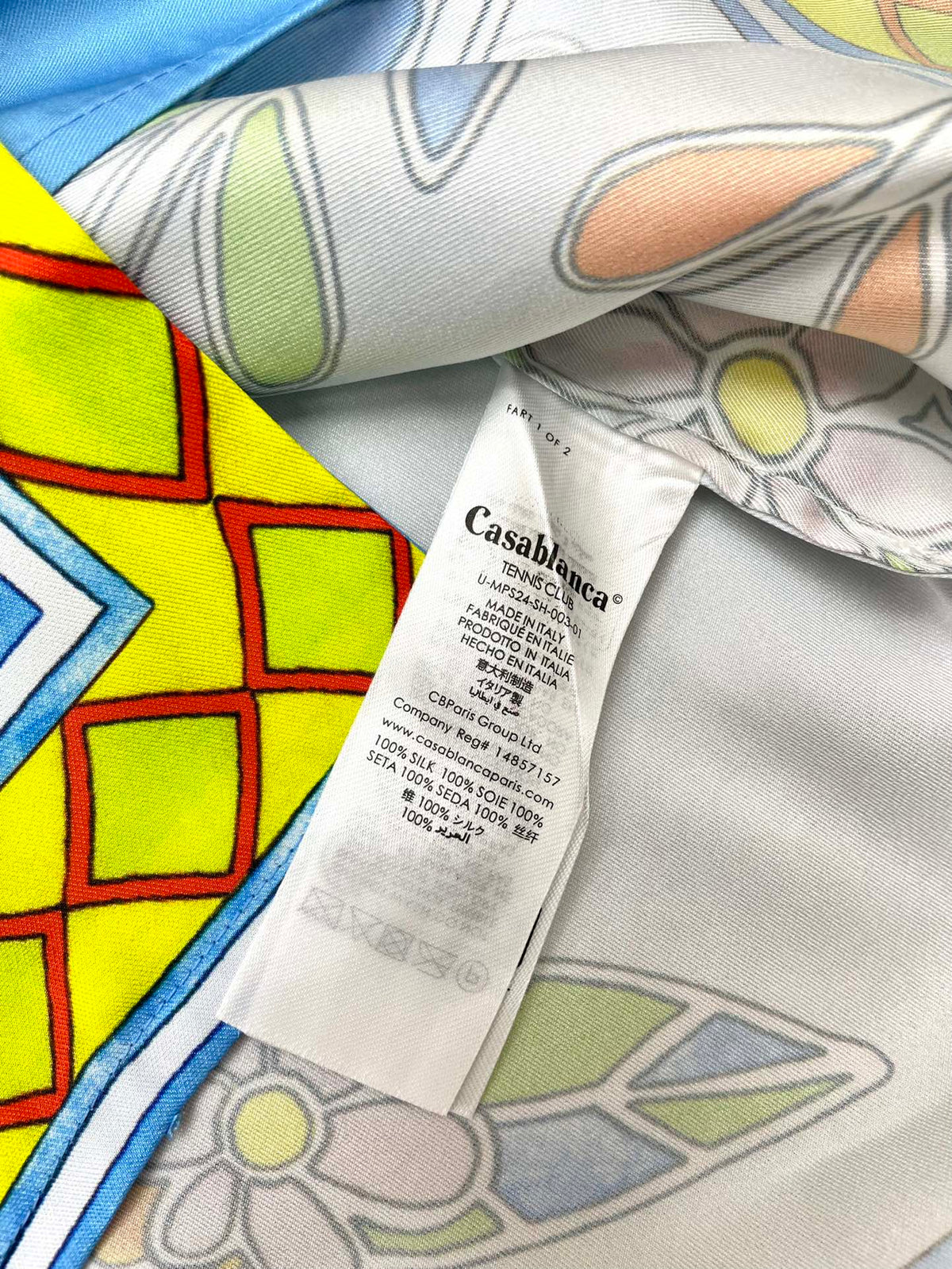 CASABLANCA Silk Shirt #3486