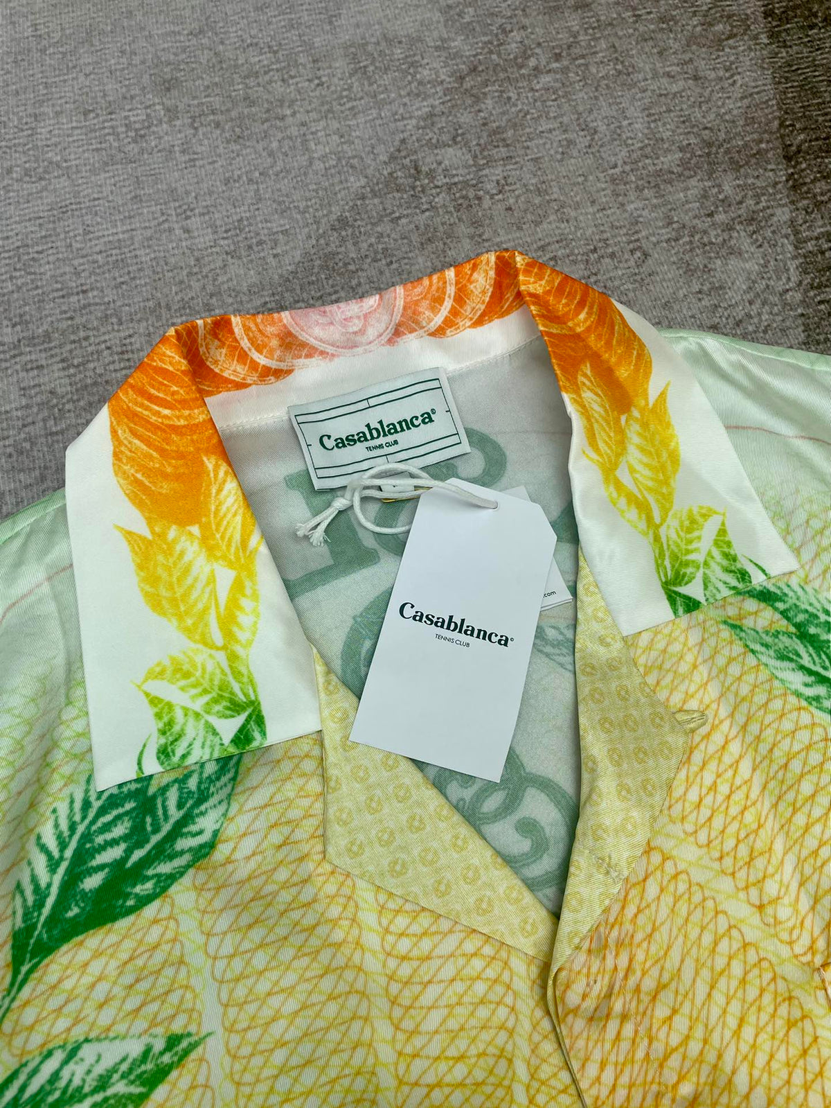 CASABLANCA Long Sleeved Silk Shirt #3472